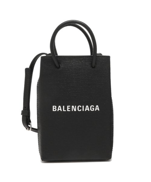 BALENCIAGA(バレンシアガ)/バレンシアガ ショルダーバッグ ハンドバッグ ロゴ ブラック レディース BALENCIAGA 7577730 AI2N 1000/img05
