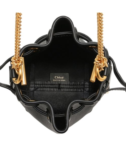 Chloe(クロエ)/クロエ ショルダーバッグ マーシー マイクロバケットバッグ ブラック レディース CHLOE CHC23AP844I31 001/img02