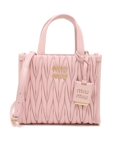 ミュウミュウ ハンドバッグ ショルダーバッグ マテラッセ ミニバッグ ピンク レディース MIU MIU 5BA277 N88 OOO F0E18 人気・おすすめ｜売れ筋商品・話題商品におすすめ コスパ重視 安心配送 スピーディーにお届け