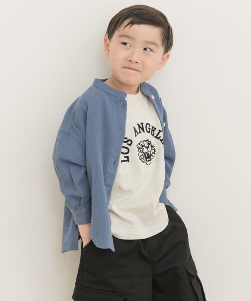 URBAN RESEARCH DOORS（Kids）(アーバンリサーチドアーズ（キッズ）)/Wガーゼルーズシャツ(KIDS)/img07