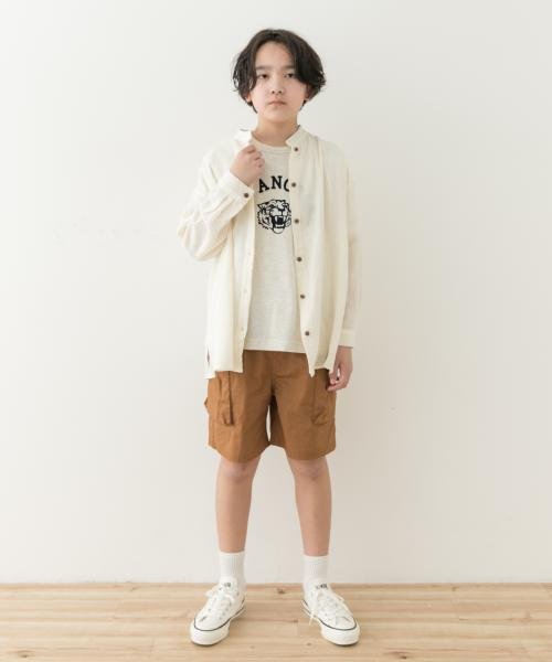 URBAN RESEARCH DOORS（Kids）(アーバンリサーチドアーズ（キッズ）)/『WEB/一部店舗限定』Wガーゼルーズシャツ(KIDS)/img04