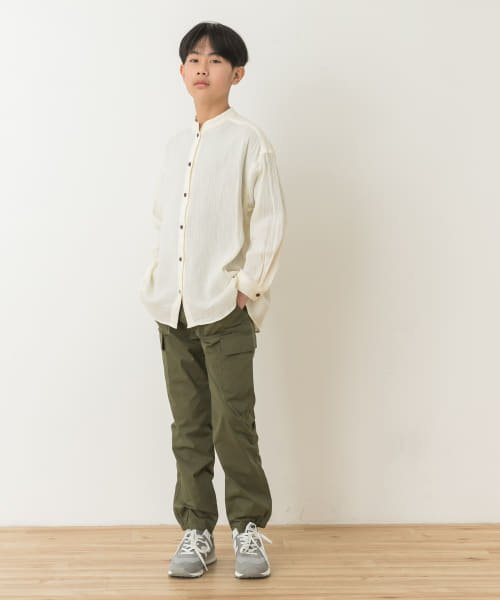 URBAN RESEARCH DOORS（Kids）(アーバンリサーチドアーズ（キッズ）)/『WEB/一部店舗限定』Wガーゼルーズシャツ(KIDS)/img15