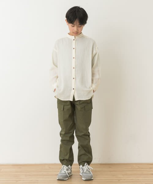 URBAN RESEARCH DOORS（Kids）(アーバンリサーチドアーズ（キッズ）)/『WEB/一部店舗限定』Wガーゼルーズシャツ(KIDS)/img17