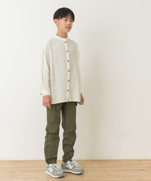 URBAN RESEARCH DOORS（Kids）(アーバンリサーチドアーズ（キッズ）)/『WEB/一部店舗限定』Wガーゼルーズシャツ(KIDS)/img18