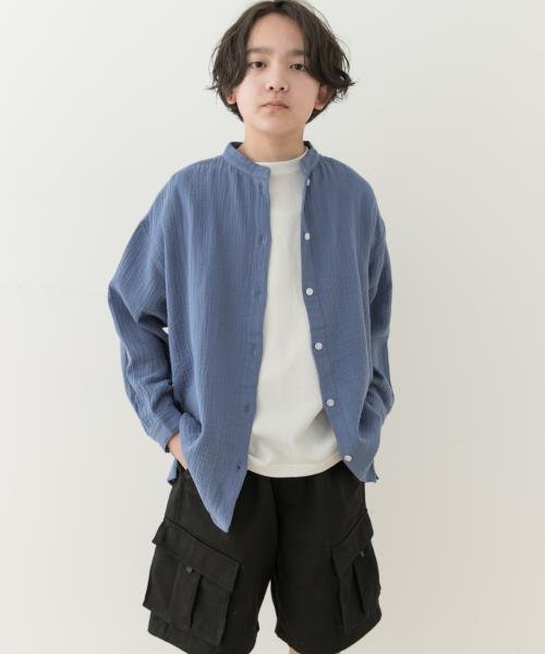 URBAN RESEARCH DOORS（Kids）(アーバンリサーチドアーズ（キッズ）)/『WEB/一部店舗限定』Wガーゼルーズシャツ(KIDS)/img20