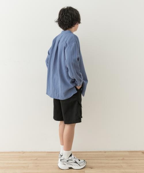 URBAN RESEARCH DOORS（Kids）(アーバンリサーチドアーズ（キッズ）)/『WEB/一部店舗限定』Wガーゼルーズシャツ(KIDS)/img24