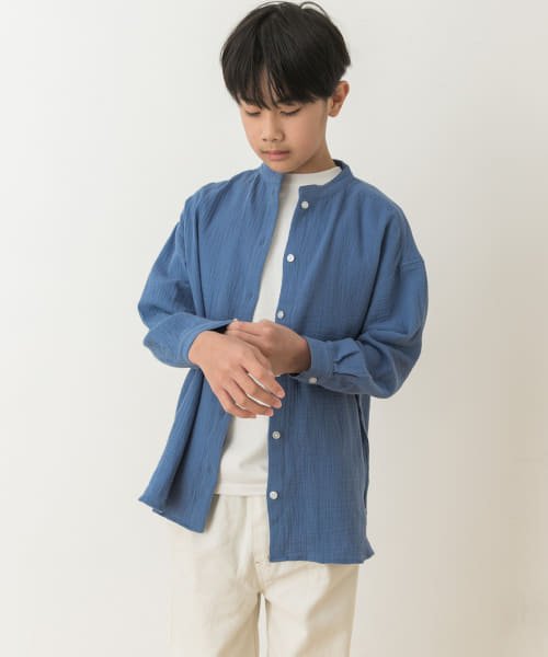 URBAN RESEARCH DOORS（Kids）(アーバンリサーチドアーズ（キッズ）)/『WEB/一部店舗限定』Wガーゼルーズシャツ(KIDS)/img27