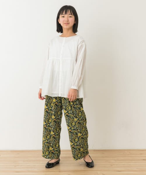 URBAN RESEARCH DOORS（Kids）(アーバンリサーチドアーズ（キッズ）)/『WEB/一部店舗限定』『親子リンク』フラワープリントイージーパンツ(KIDS)/img04