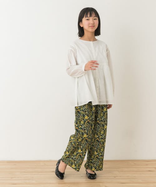 URBAN RESEARCH DOORS（Kids）(アーバンリサーチドアーズ（キッズ）)/『WEB/一部店舗限定』『親子リンク』フラワープリントイージーパンツ(KIDS)/img05