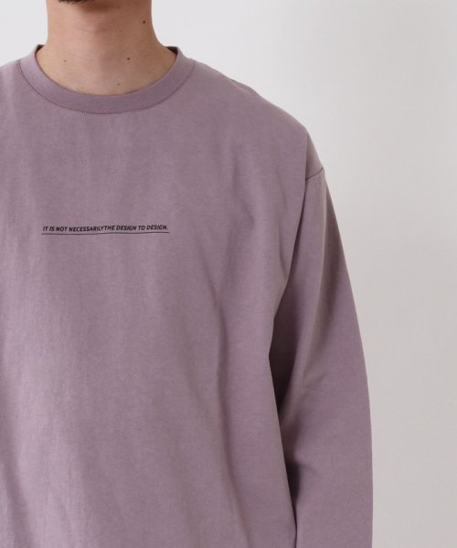 coen(coen)/USAコットンアートプリントロングスリーブTシャツ#/img30
