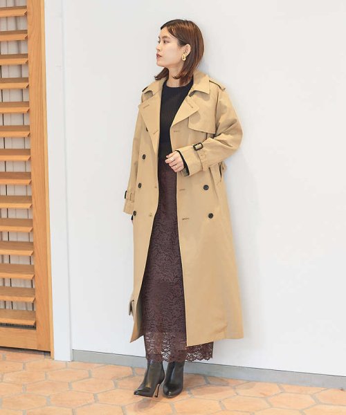 セール】ライナー付きトレンチコート(504937947) | ルージュヴィフ  