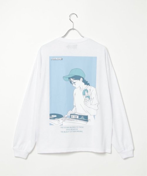 VENCE　EXCHANGE(ヴァンス　エクスチェンジ)/ガールズフォトプリントロンTシャツ/img27