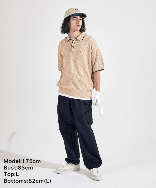 Penguin by Munsingwear(ペンギン　バイ　マンシングウェア)/STYLE 2841 70'S COLORTRIM MESH KNIT POLO SHIRT / スタイル2841 70'Sカラートリムメッシュニットポロシャ【/img07