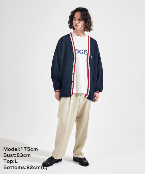 Penguin by Munsingwear(ペンギン　バイ　マンシングウェア)/STYLE 2989 CREPE WAVE CARDIGAN / スタイル2989 クレープウェーブカーディガン/img11