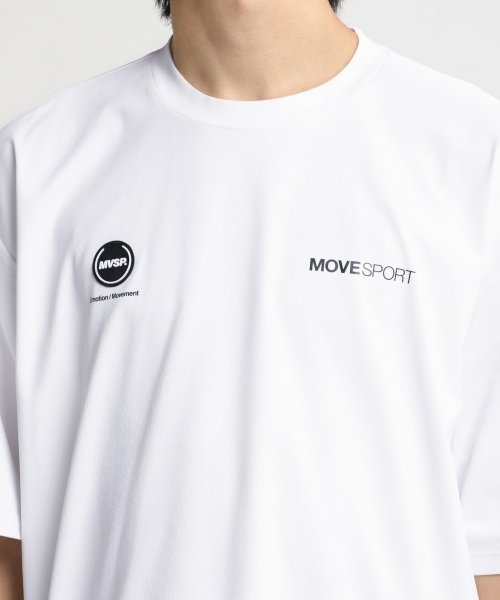 MOVESPORT(ムーブスポーツ)/SUNSCREEN TOUGH グラフィックロゴ ビックシルエットシャツ/img07