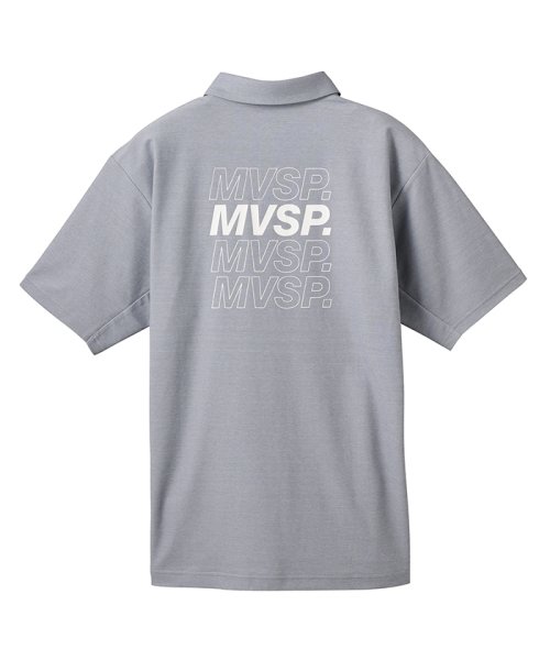 MOVESPORT(ムーブスポーツ)/SUNSCREEN ミニ鹿の子 バックロゴ ポロシャツ/img28