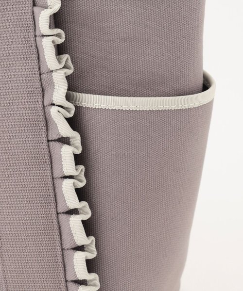 FRILL CANVASTOTE キャンバストートバッグ オープン