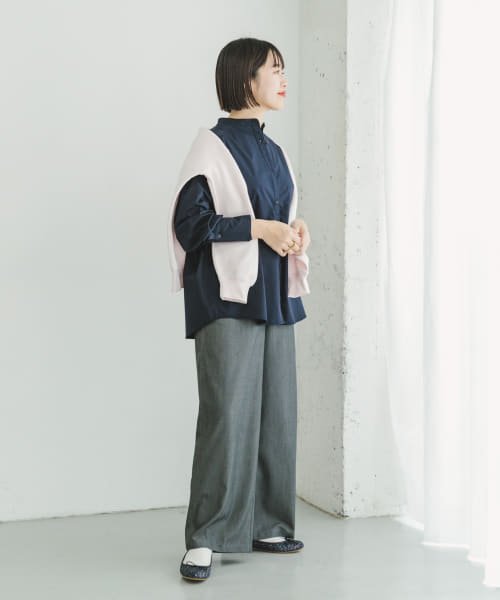 ITEMS URBANRESEARCH(アイテムズ アーバンリサーチ（レディース）)/バンドカラーシャツ/img44