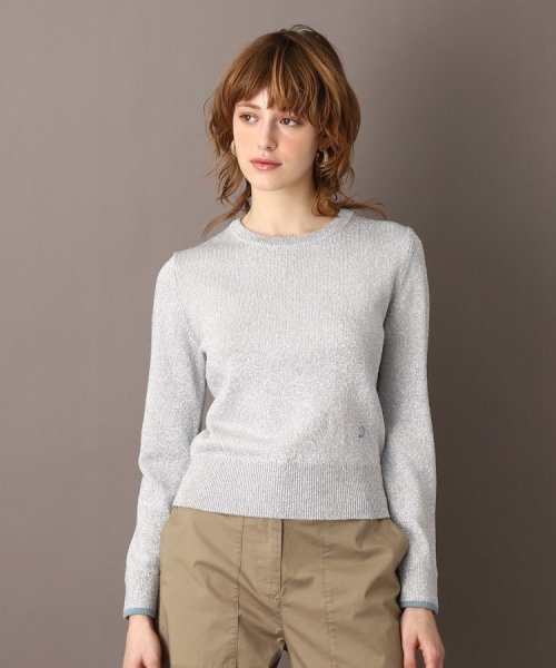 ラメリリヤーンニットプルオーバー 