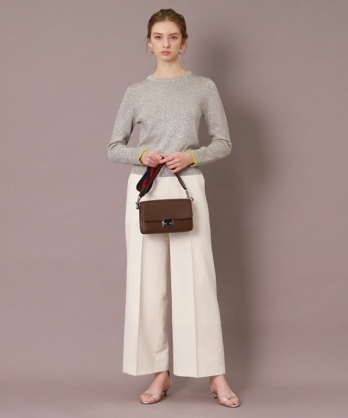 ラメリリヤーンニットプルオーバー 