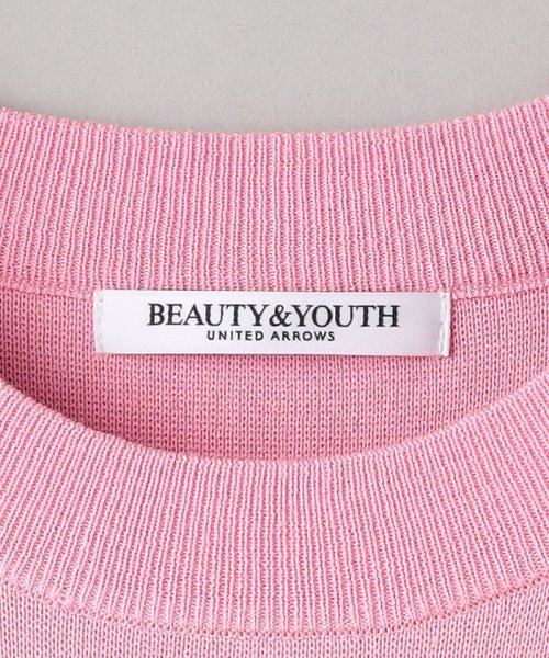 BEAUTY&YOUTH UNITED ARROWS(ビューティーアンドユース　ユナイテッドアローズ)/ミラノリブ ボリュームスリーブ ニットプルオーバー －ウォッシャブル－/img25