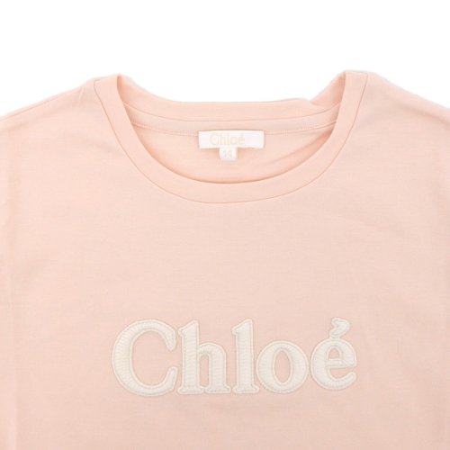 Chloe(クロエ)/Chloe クロエ ロゴ Tシャツ クロエキッズ コットン100％ 長袖 大人もOK/img02