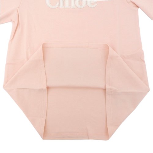 Chloe(クロエ)/Chloe クロエ ロゴ Tシャツ クロエキッズ コットン100％ 長袖 大人もOK/img04