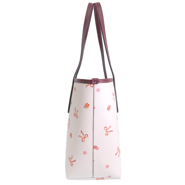 セール】COACH コーチ MINI CITY TOTE WITH BOW TIE PRINT ミニ シティ ...