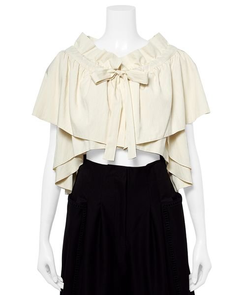 マルチウェイフリルブルゾン 予めご了承ください