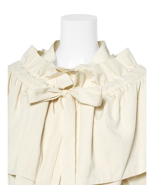 マルチウェイフリルブルゾン 予めご了承ください