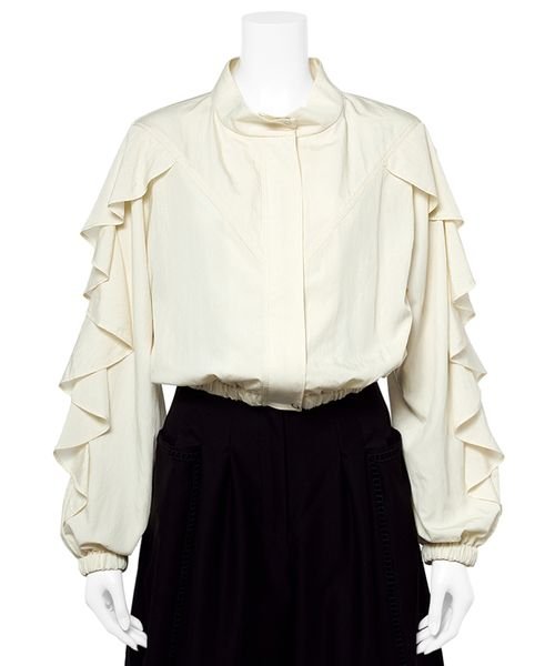 マルチウェイフリルブルゾン 予めご了承ください