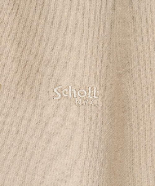 Schott(ショット)/WEB LIMITED/HOODED SWEAT OVAL CHENILLE LOGO/オーバル ロゴ パーカー /img23
