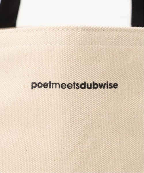 journal standard  L'essage (ジャーナルスタンダード　レサージュ)/POET MEETS DUBWISE Canvas Small TOTE：トートバッグ/img04