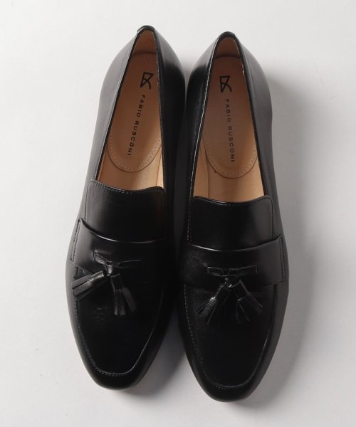 【FABIO RUSCONI/ファビオルスコーニ】アーモンドトゥタッセルローファー 