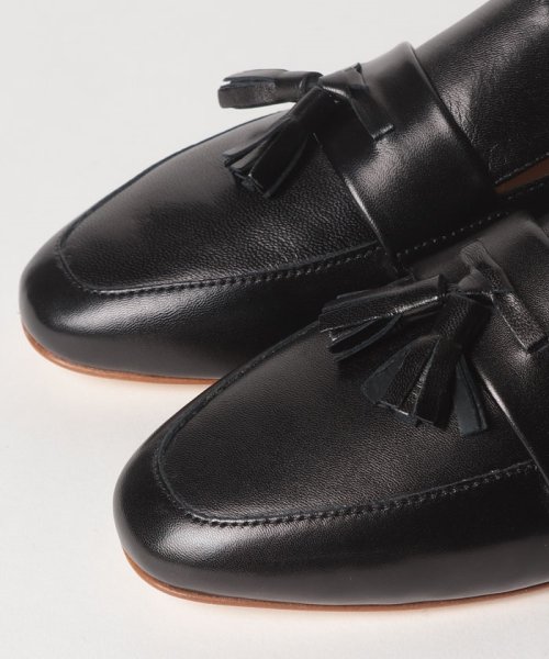 【FABIO RUSCONI/ファビオルスコーニ】アーモンドトゥタッセルローファー 