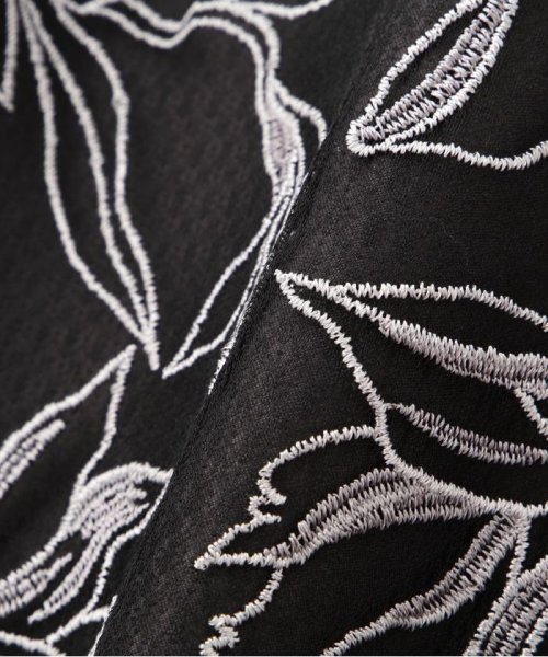 PROPORTION BODY DRESSING(プロポーション　ボディドレッシング)/フラワーオーガン刺繍タイトスカート/img17