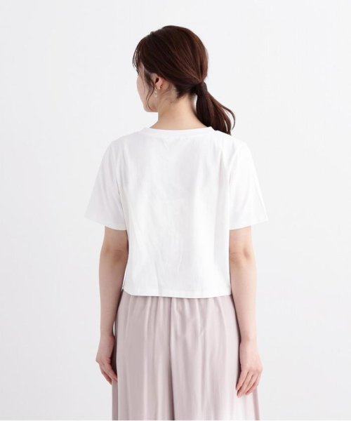 PROPORTION BODY DRESSING(プロポーション　ボディドレッシング)/ショート丈フラワーフォトTシャツ/img16