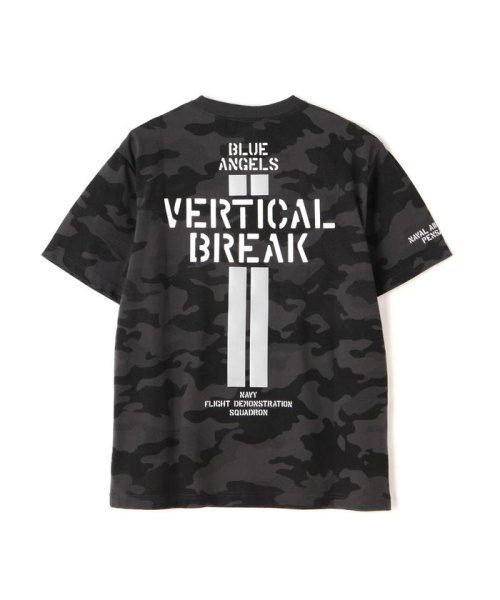 AVIREX(AVIREX)/CAMO STENCIL T－SHIRT VERTICAL BREAK / カモ ステンシル Tシャツ バーティカル ブレイク / /img05