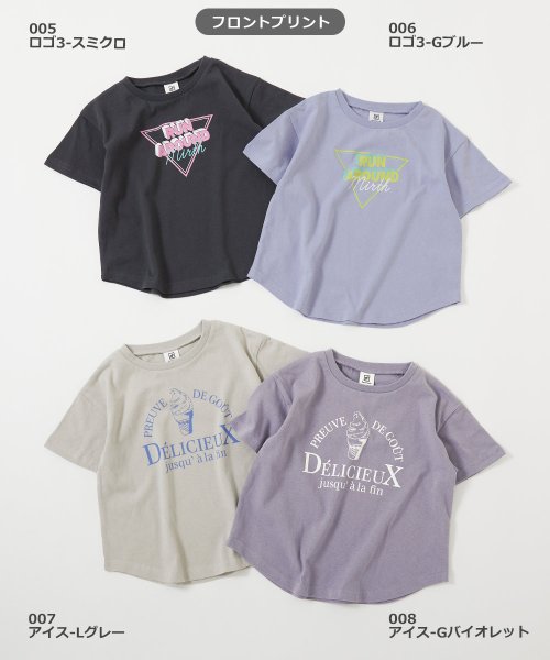 devirock(デビロック)/デビラボ ガールズ プリント半袖Tシャツ 子供服 キッズ ベビー 女の子 トップス 半袖Tシャツ Tシャツ /img02