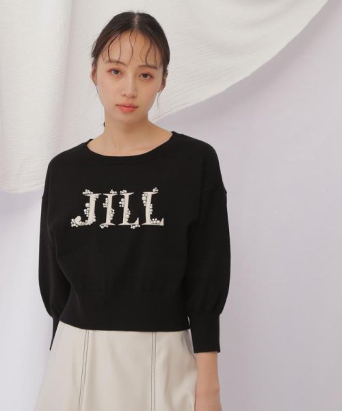 JILL by JILL STUART(ジル バイ ジル スチュアート)/ロゴジャガードビジューニット/img06
