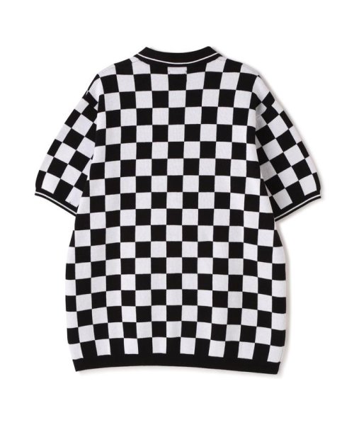 LHP(エルエイチピー)/DankeSchon/ダンケシェーン/CHECKER SS KNIT/チェッカーショートスリーブニット/img03