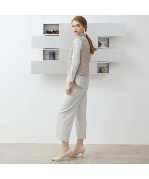 【S・Mサイズ】バスケット編み　ニットベスト Mサイズ