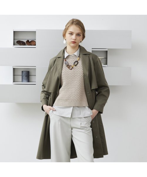 【S・Mサイズ】バスケット編み　ニットベスト Mサイズ