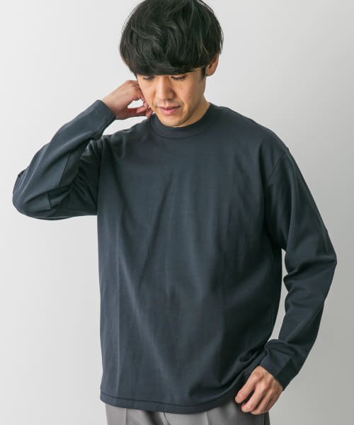 URBAN RESEARCH DOORS(アーバンリサーチドアーズ)/『イージーケア』ポンチロングスリーブTシャツ/img12