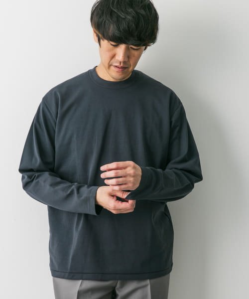 URBAN RESEARCH DOORS(アーバンリサーチドアーズ)/『イージーケア』ポンチロングスリーブTシャツ/img13