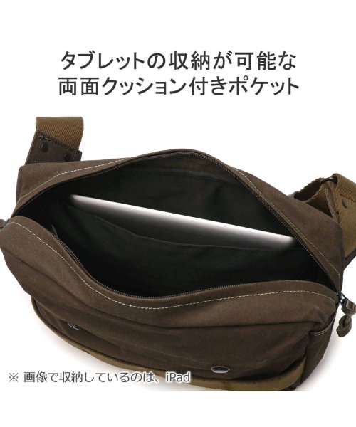 バギーポート ボディバッグ BAGGY PORT ブランド かっこいい タブレット 難燃 耐水 撥水 軽量 大きめ ビンテージ シェルターダック INS－500 シェルターダック ×1ポケット