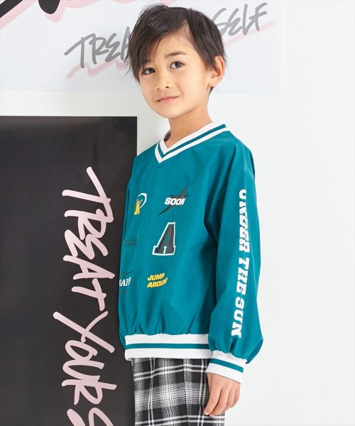 ANAP KIDS(アナップキッズ)/Vネック ライン リブ シャカシャカ トップス/img07