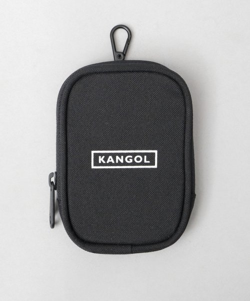 KANGOL(KANGOL)/KANGOL カンゴール 軽量 ポリエステル 三日月型 ショルダーバッグ ポーチ付き 旅行 アウトドア シンプル 黒 ブラック/img24