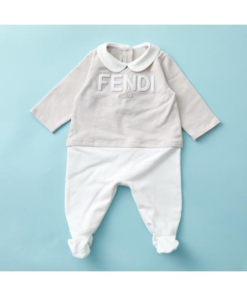 FENDI(フェンディ)/FENDI KIDS ギフトセット BUK096 8RA ロンパース+スタイ+帽子/img07