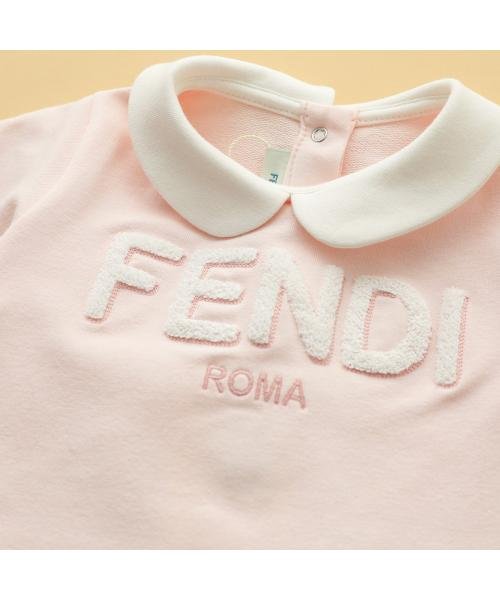 FENDI(フェンディ)/FENDI KIDS ギフトセット BUK096 8RA ロンパース+スタイ+帽子/img11